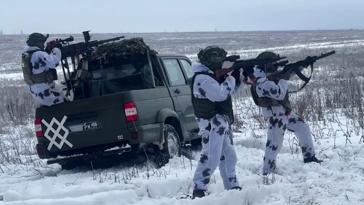 How soldiers of the Northern Group carry out their duty in the border areas of the Belgorod region