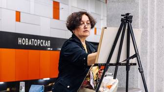 Стартовало голосование за лучшую картину художников проекта «Искусство в метро»