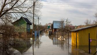 В Нижегородской области целый поселок затопило паводком