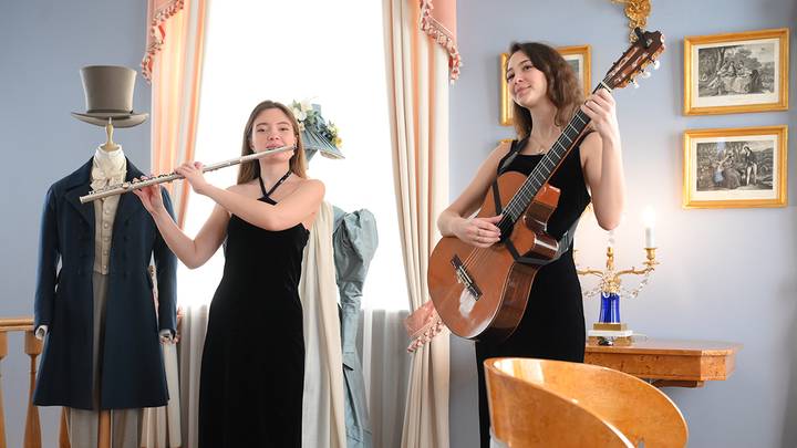 Музыкальная экскурсия в Музее-квартире Пушкина на Арбате / Фото: Пелагия Замятина / Вечерняя Москва