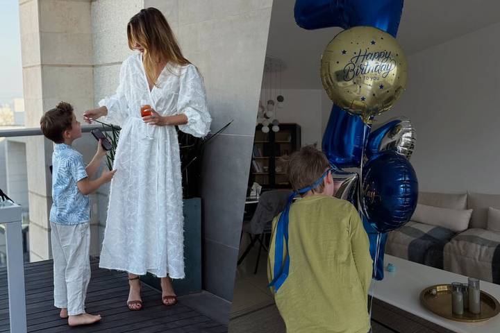 Саша Савельева опубликовала фото с семилетним сыном от Кирилла Сафонова