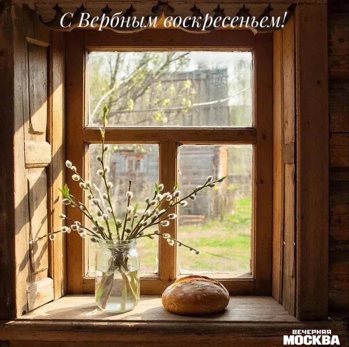 Открытки «С Вербным воскресеньем» 2026: красивые поздравительные картинки