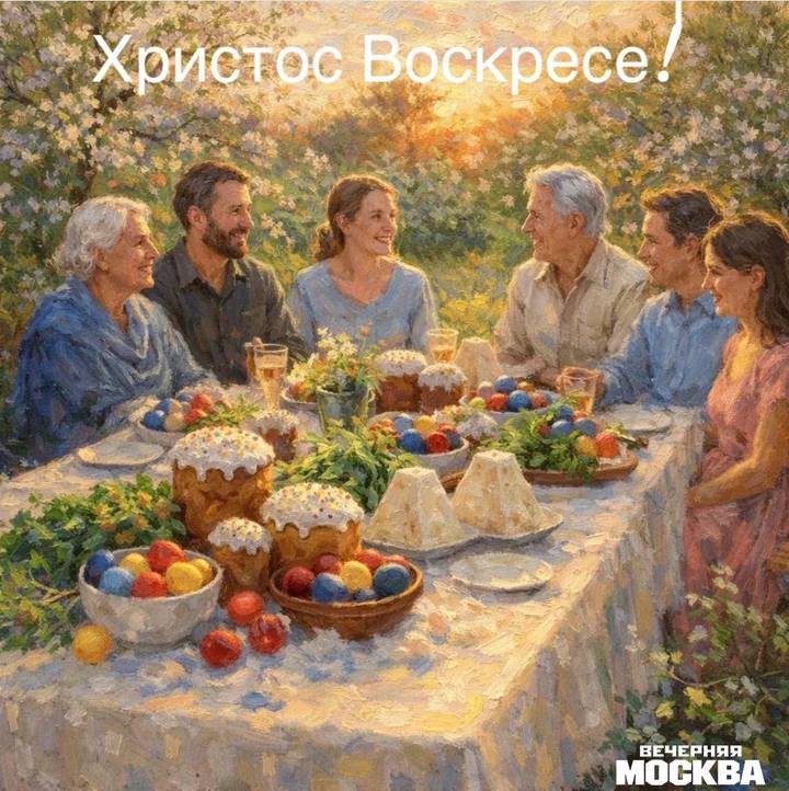 Открытки с Пасхой в 2026 году: красивые картинки с поздравлениями для всех