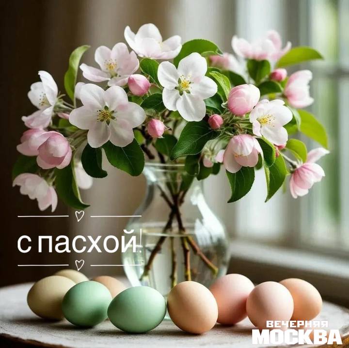 Открытки с Пасхой в 2026 году: красивые картинки с поздравлениями для всех