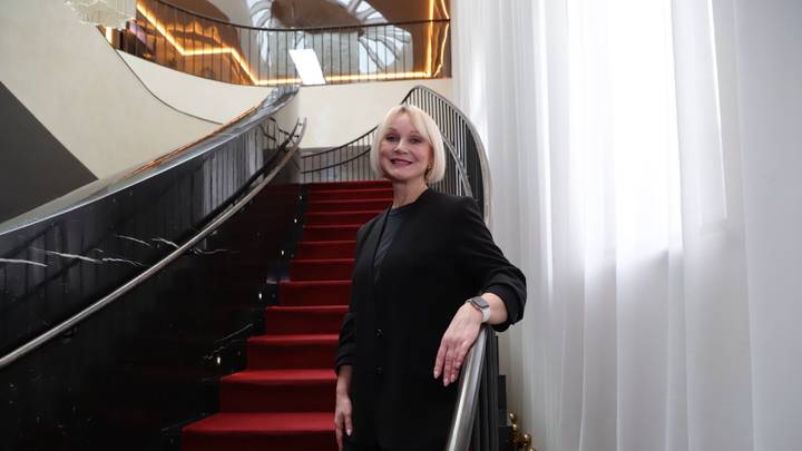 Управляющий кинотеатром «Художественный» Светлана Кондратьева