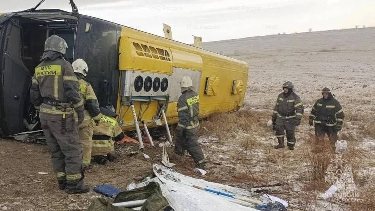 A bus carrying foreigners overturned in the Trans-Baikal region, killing people