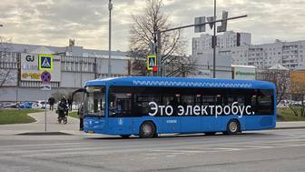 Собянин: За полгода в Москве запущено 32 новых электробусных маршрута