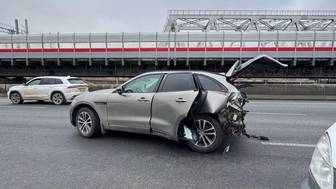 Появились кадры смертельного ДТП на севере Москвы