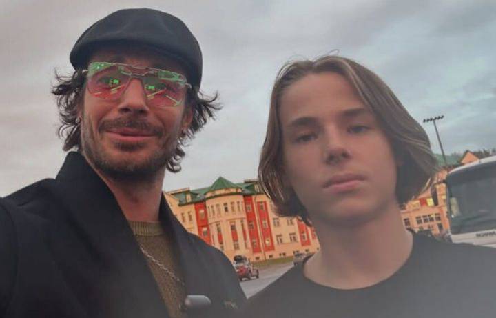 «Верю в тебя»: Матвеев опубликовал фото с 14-летним сыном от Боярской