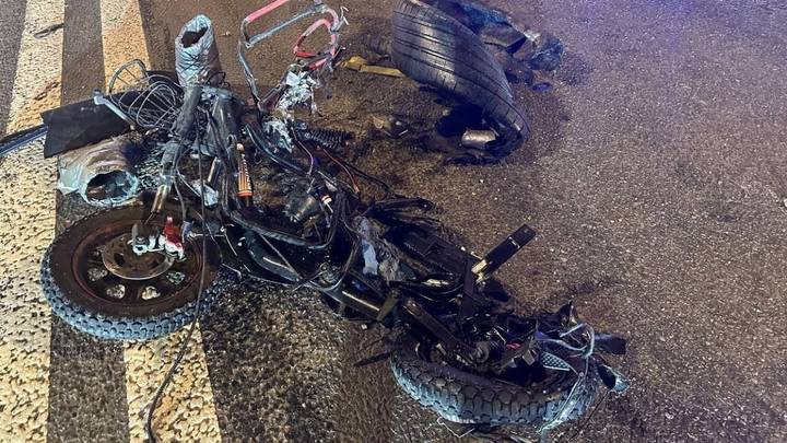 Электровелосипед погибшего в ДТП курьера