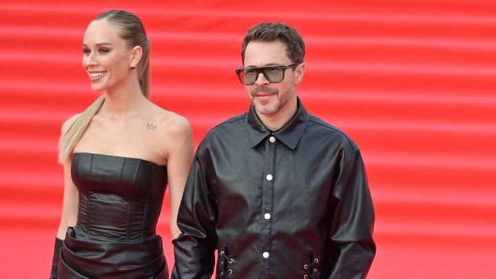 Актер Павел Деревянко с супругой Зоей Фуць