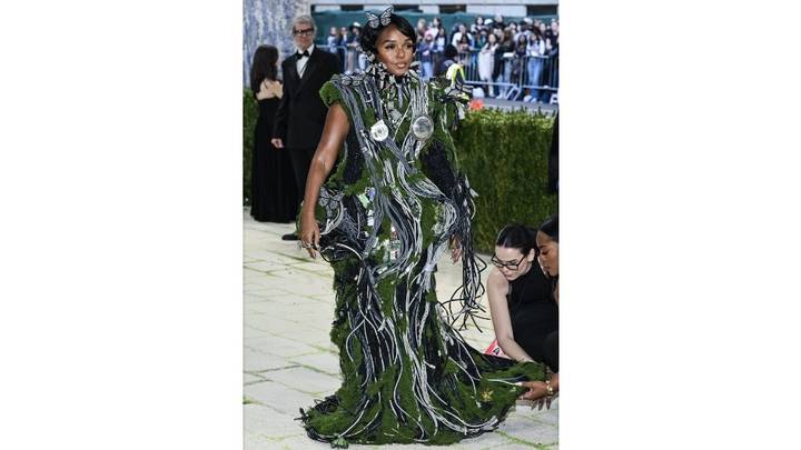Платье из кинопленки и живая статуя: самые яркие образы Met Gala 2026