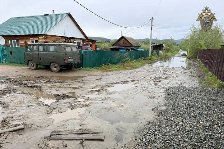 Семилетнего мальчика по пояс засосало в грязевую яму посреди улицы в Приамурье