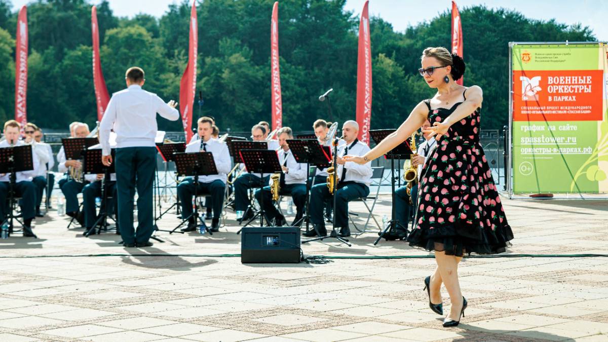 The anniversary season of the “Military Bands in Parks” program begins in Moscow