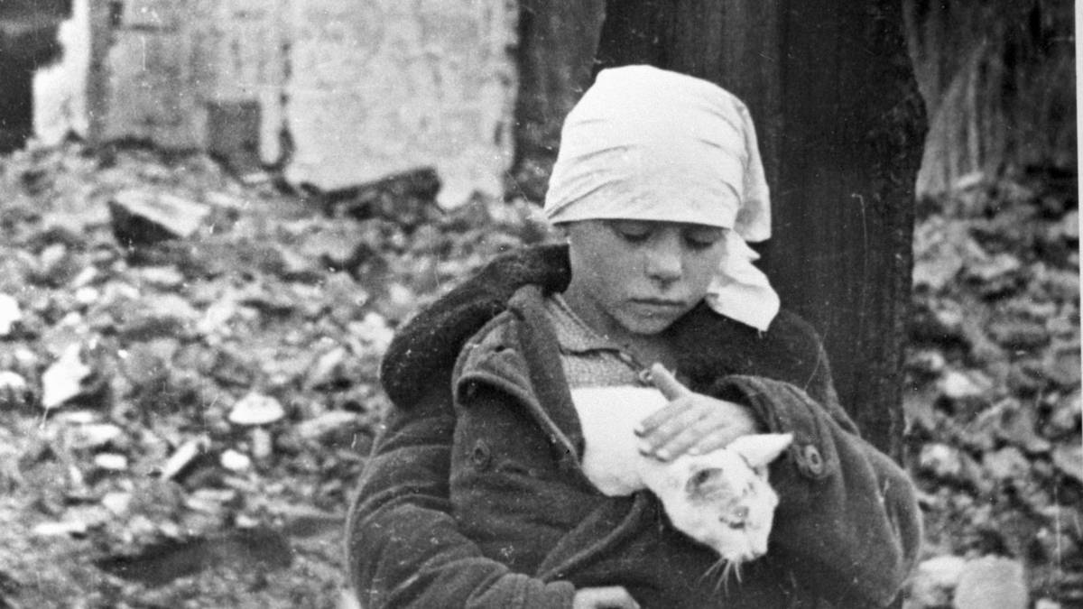 Children of war remember what it was like…