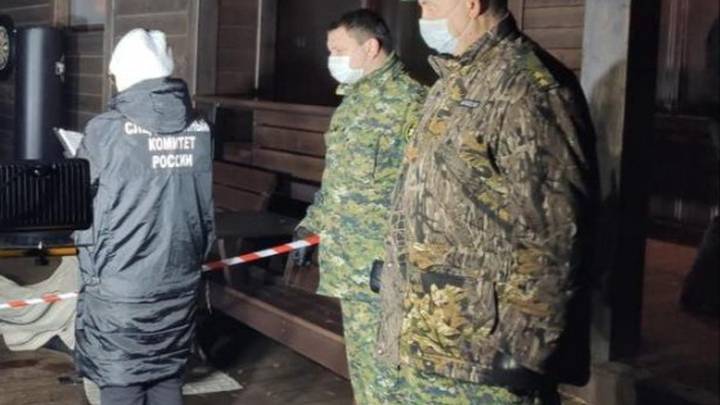 Место убийства депутата Александра Петрова в Ленобласти