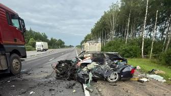 Два человека погибли, еще один пострадал в результате аварии в Подмосковье