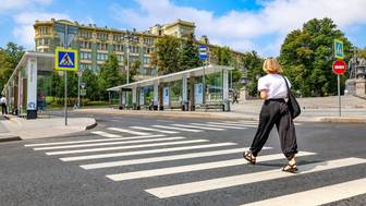 Асфальт заменили в Лубянском проезде в центре Москвы
