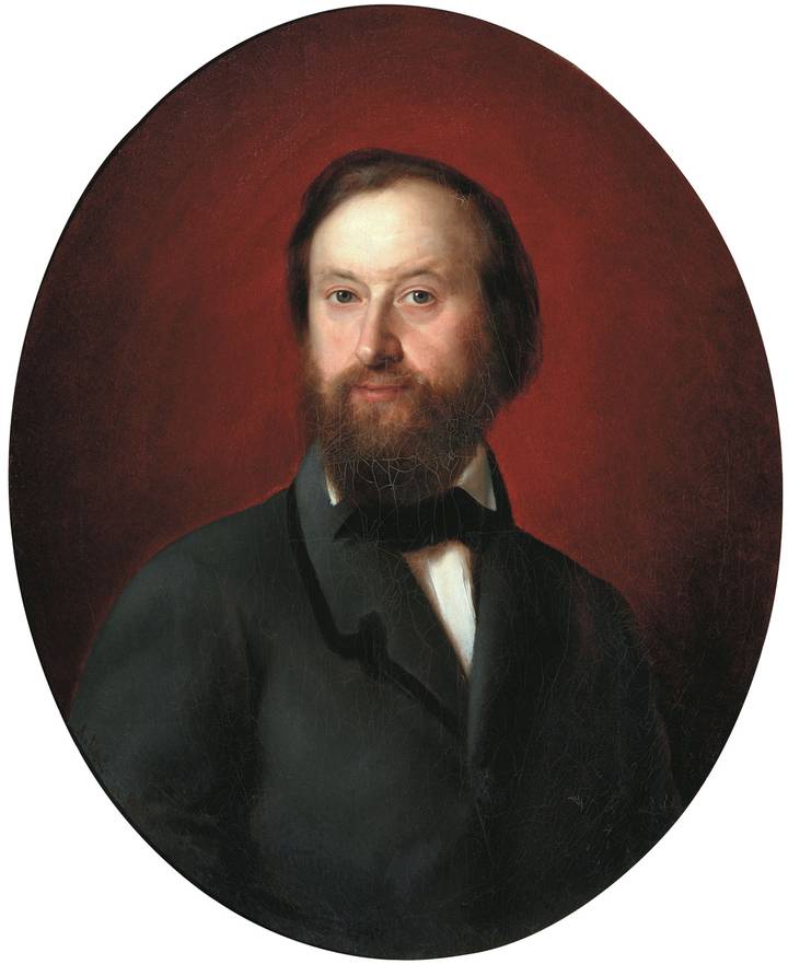 А. Г. Горавский, «Портрет К. Т. Солдатенкова», 1857