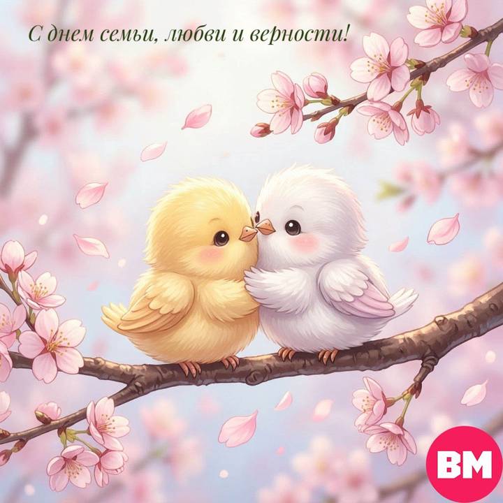 День семьи любви и верности 8 июля 2026 года: открытки скачать бесплатно
