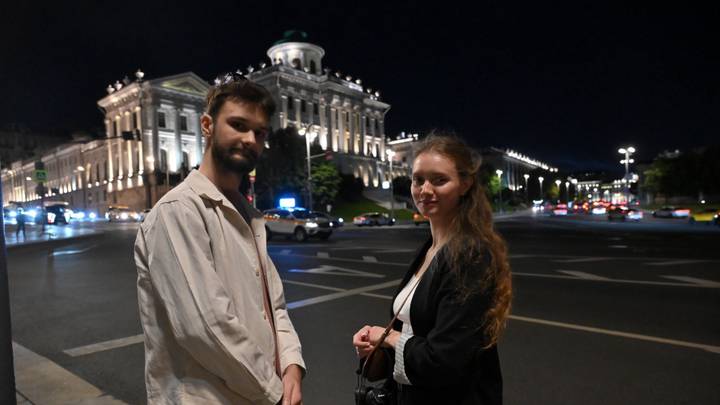 Москвичи Алексей Дошковский и Полина Сергеева