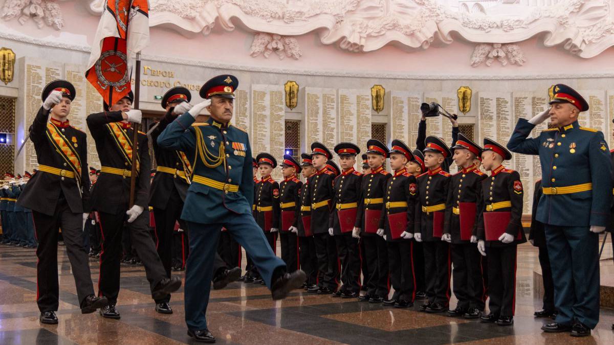 В Музее Победы пройдет посвящение в суворовцы