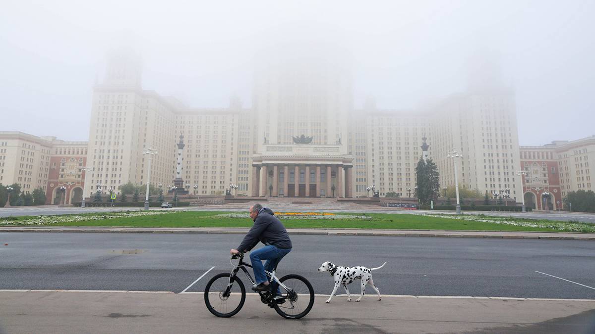 Москвичей предупредили о тумане с видимостью 200–700 метров ночью 18 октября