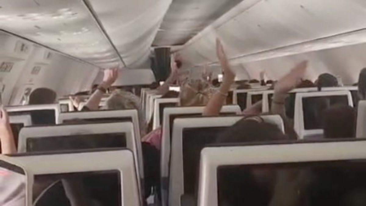 Израильские СМИ опубликовали кадры посадки самолета, где произошла драка пилотов