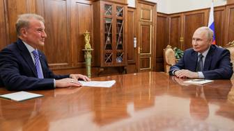 Владимир Путин принял в Кремле председателя правления Сбербанка Германа Грефа