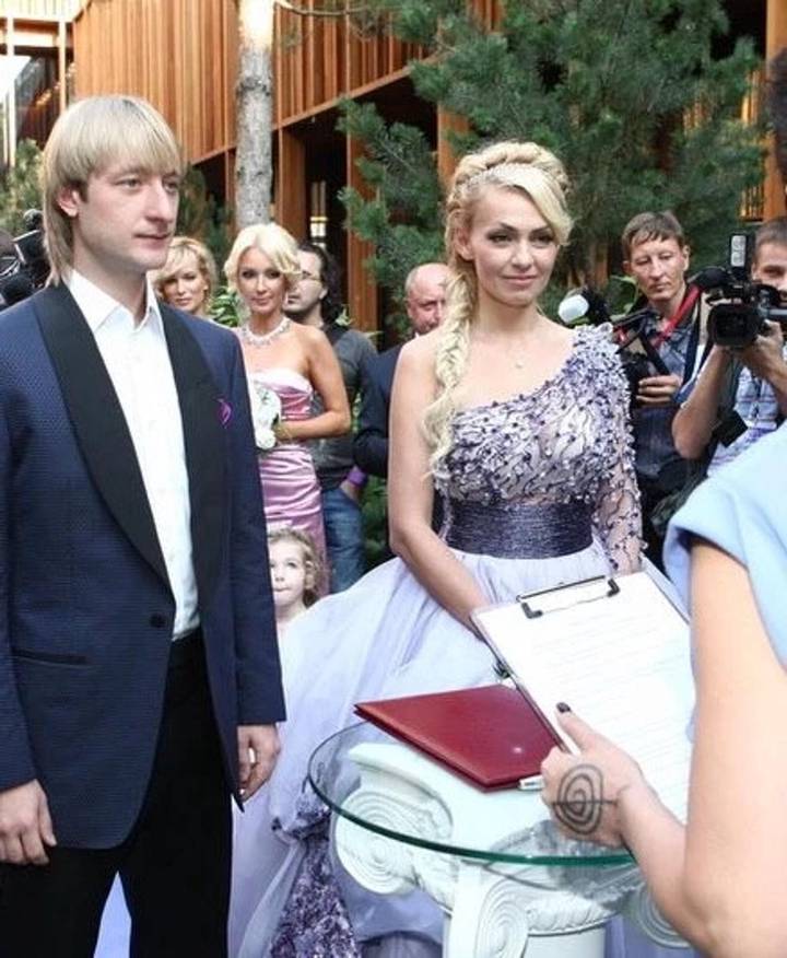 Свадьба Яны Рудковской и Евгения Плющенко