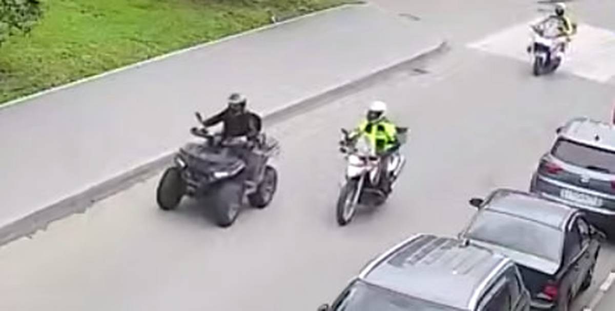Полицейские устроили погоню за подростком на квадроцикле в Зеленограде