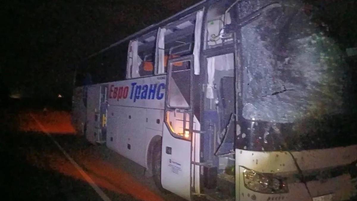 ВСУ атаковали рейсовый автобус Москва — Мелитополь, есть пострадавшие