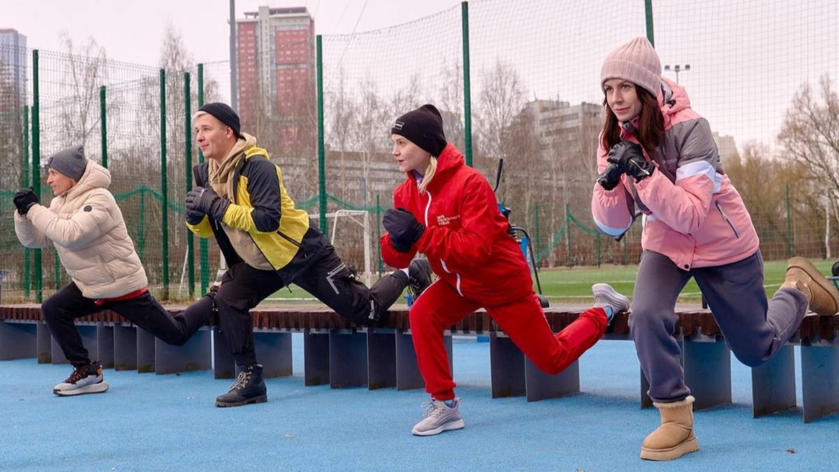 Спортивные тренировки для горожан любого возраста проводят в центре Москвы