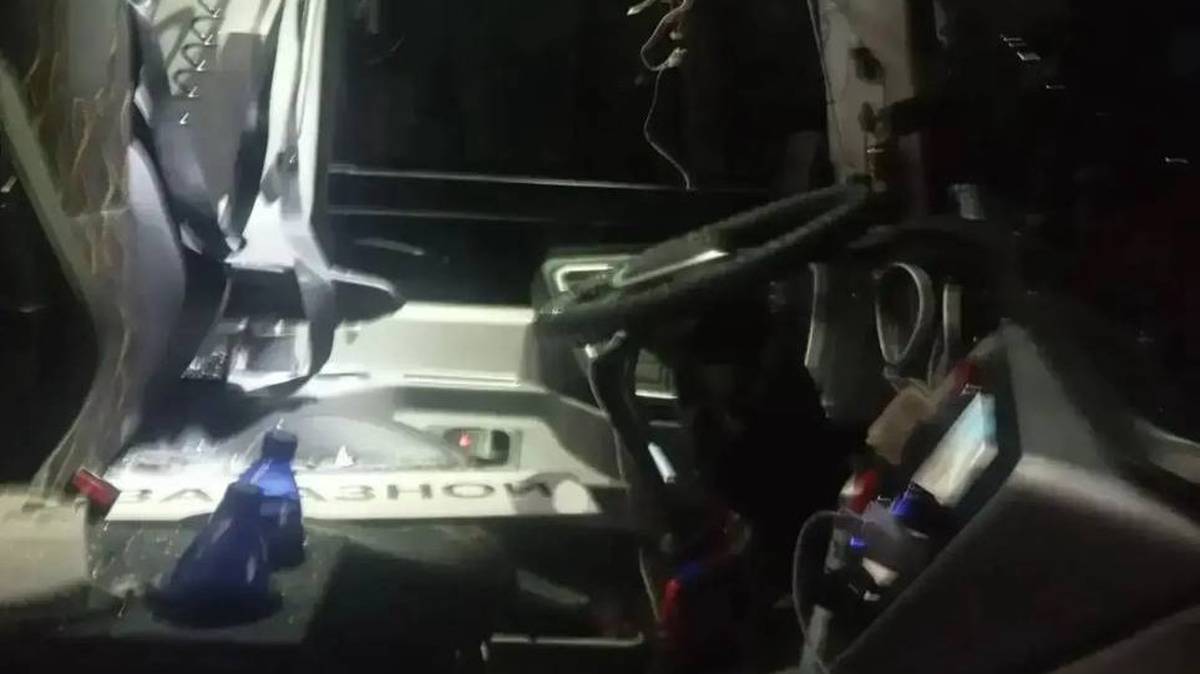 Один человек погиб при атаке БПЛА на пассажирский автобус в Запорожской области