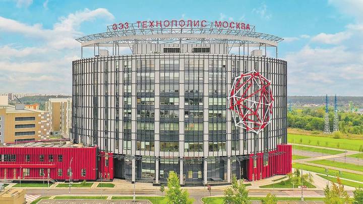 Одно из зданий ОЭЗ «Технополис Москва» 
