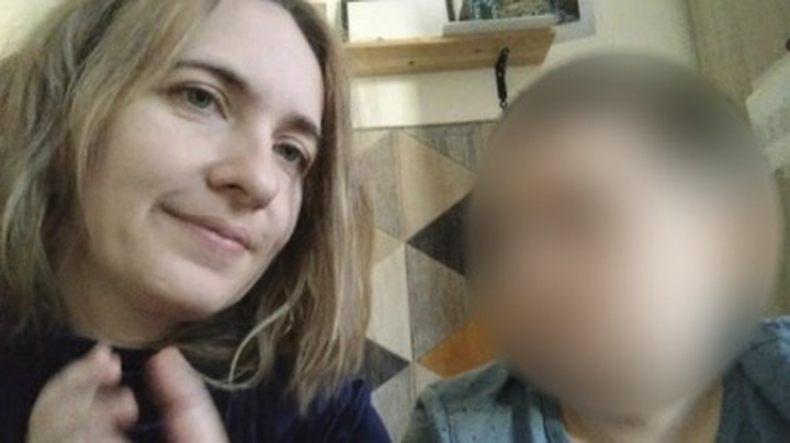 Валентина Григорьева с сыном