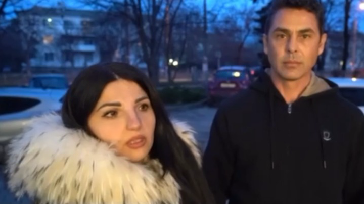 Марина Осауленко с мужем