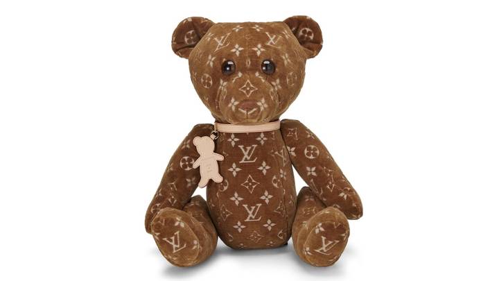 Тедди с монограммой Louis Vuitton 